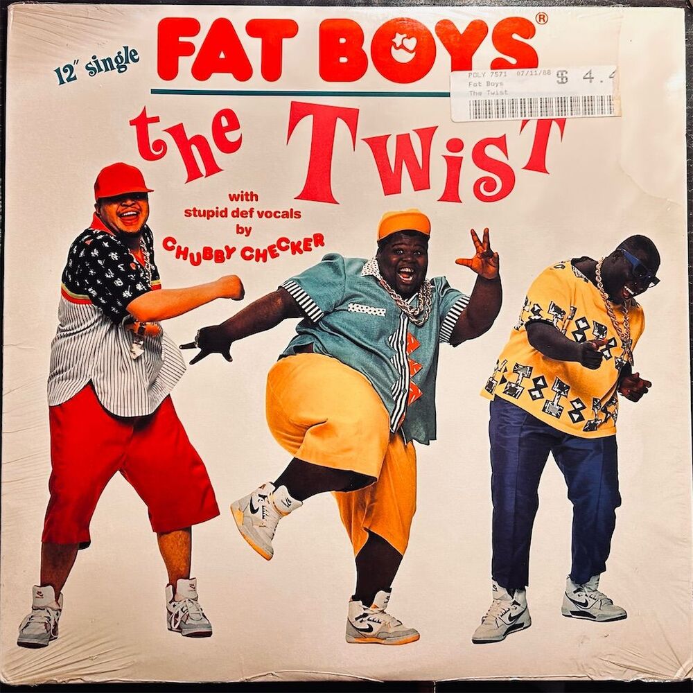 Fat Boys ft. Chubby Checker - The Twist 12" Vinyl Single Hip-Hop Dance